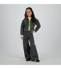Monaco laser extra wide leg jeans
