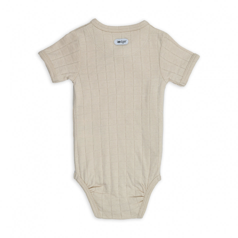 Lodger Romper SS Solid Birch