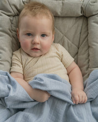 Lodger Romper SS Solid Birch