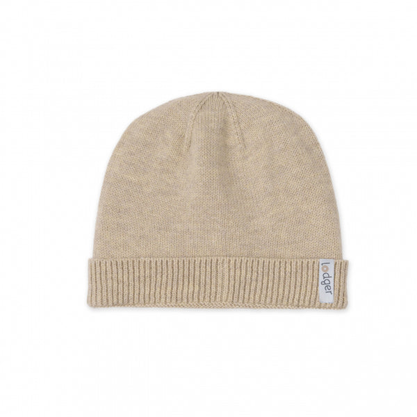 Lodger Beanie knit merino Beige