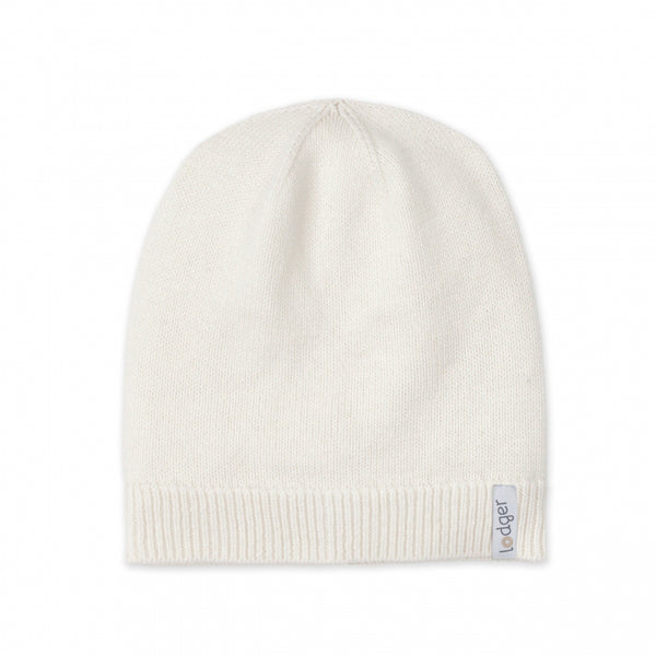 Lodger Beanie knit merino Cream
