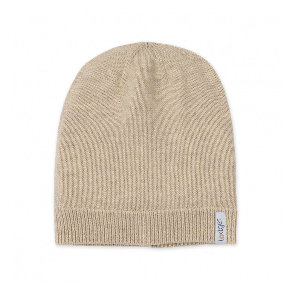 Lodger Beanie knit merino Beige