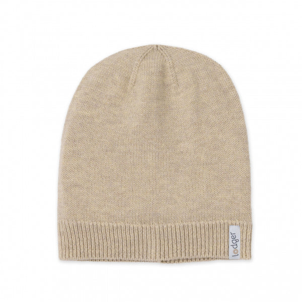 Lodger Beanie knit merino Beige