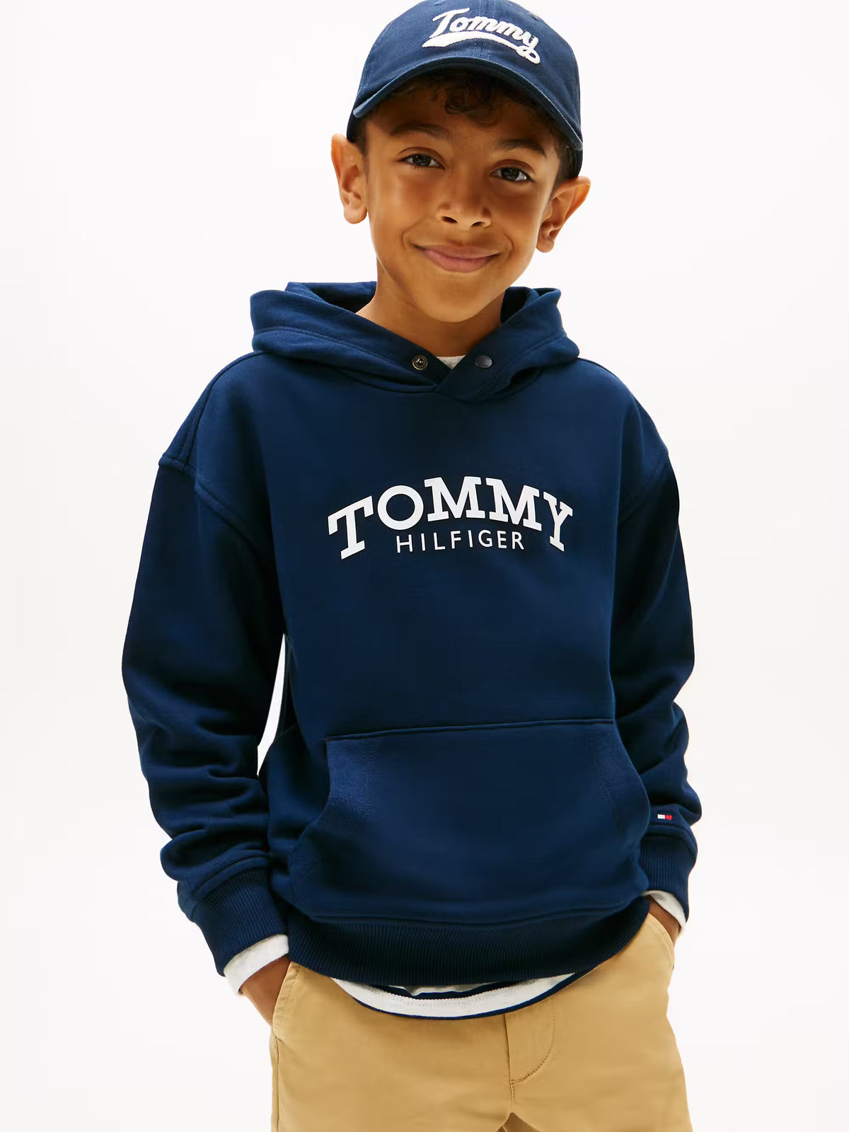Monotype print hoodie