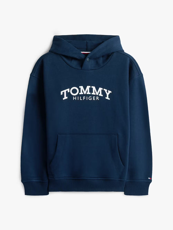 Monotype print hoodie