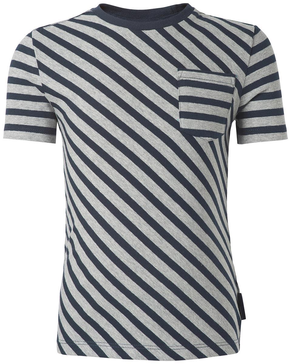 Noppies nesso t-shirt korte mouw jongen Dark grey melange
