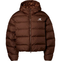 New Balance Boston Puffer Jacket Brown
