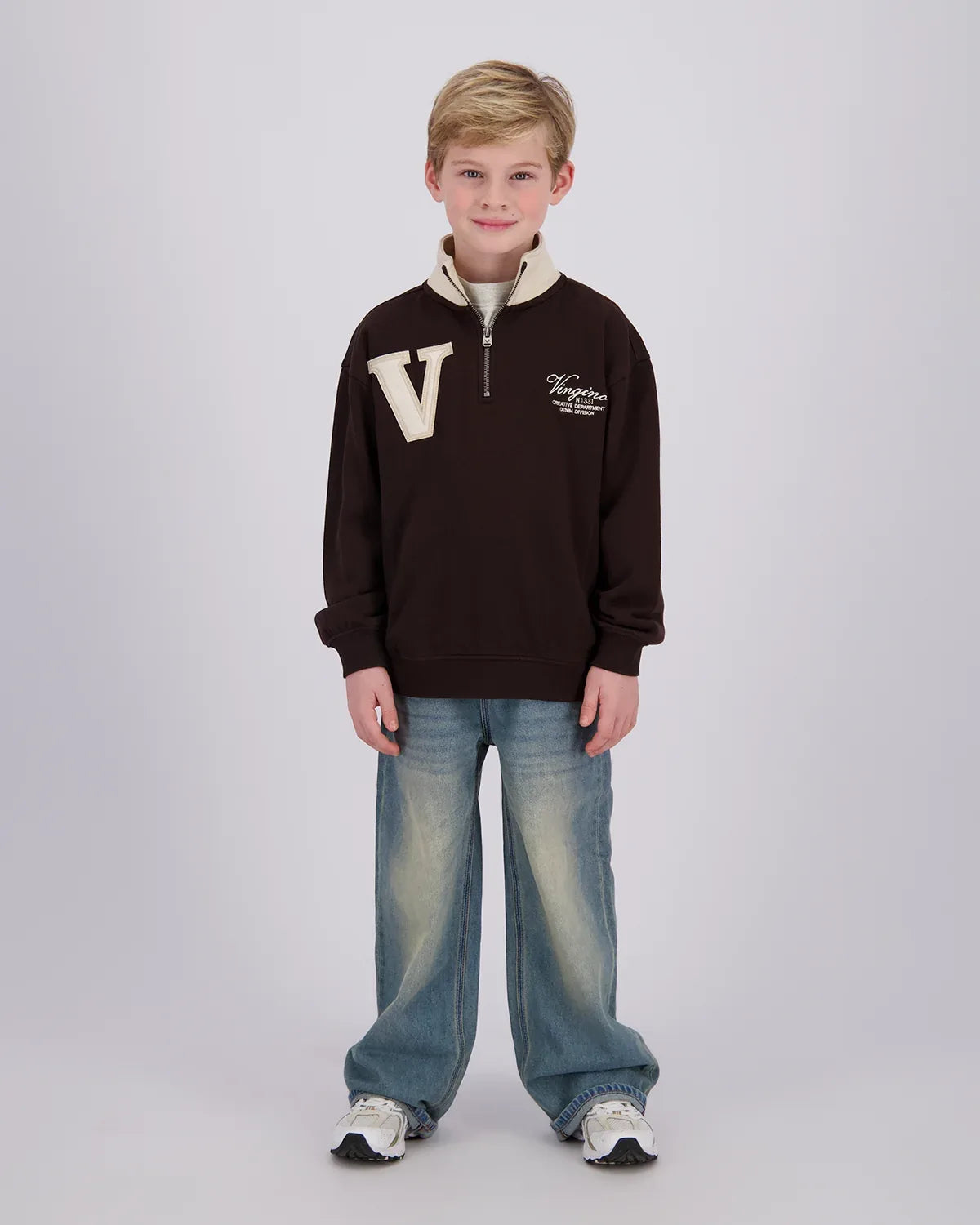 Vingino Nino Sweater Dark brown
