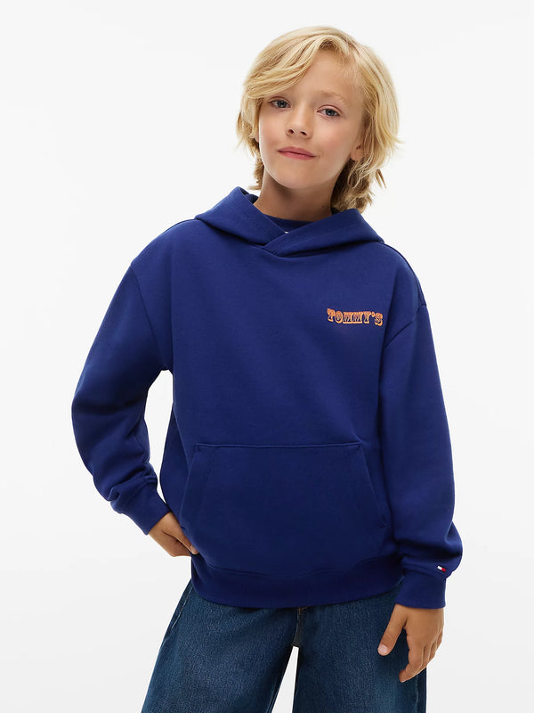 Tommy Hilfiger Graphic hoodie Blue ink