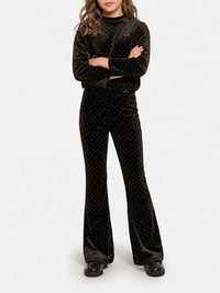 Nik&Nik Nowi Velvet Pants Black