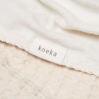 Ledikantdeken cotton fleece wafel Amsterdam