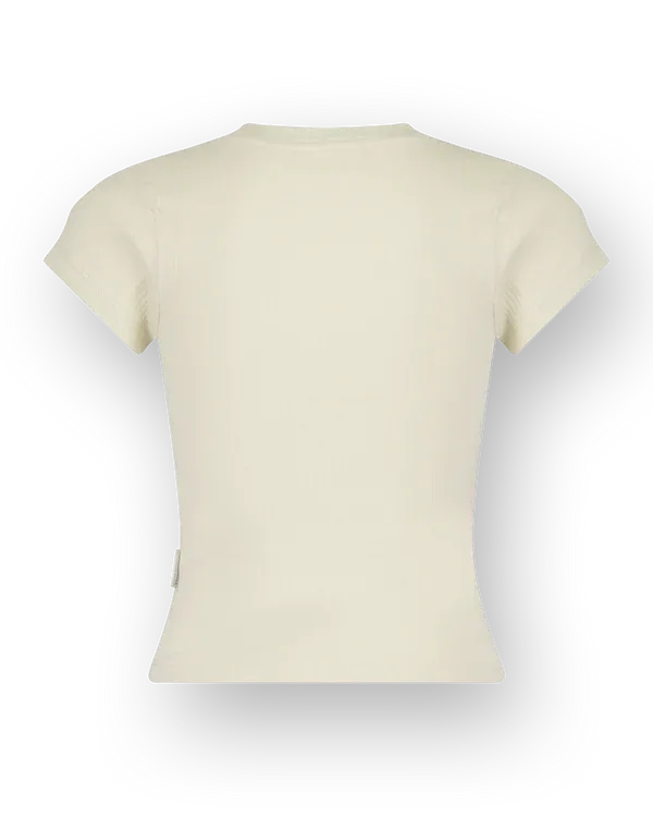 Icon-Crop rib tee T-Shirt