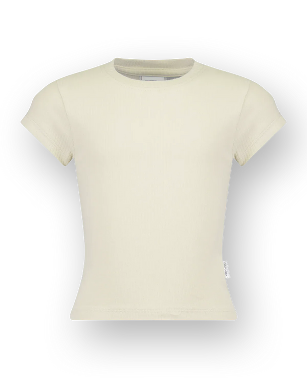 Icon-Crop rib tee T-Shirt