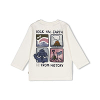 Longsleeve met backprint - Rock the Earth