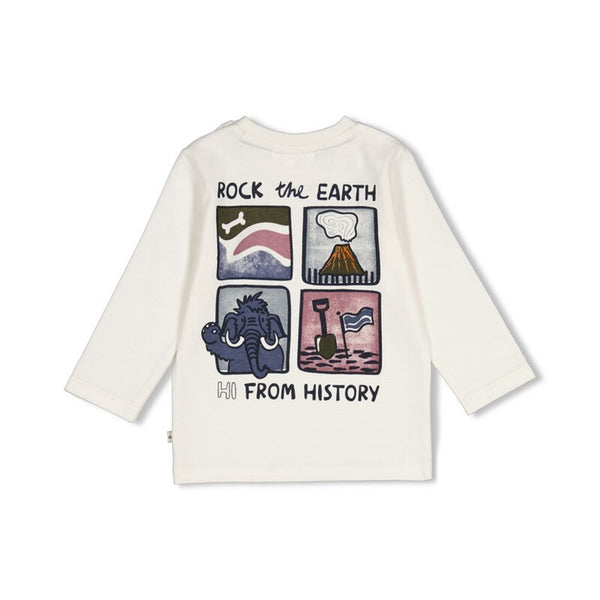 Longsleeve met backprint - Rock the Earth