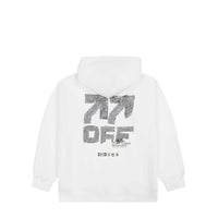 Lab Off-White Off Active Duct Tape Hoodie White