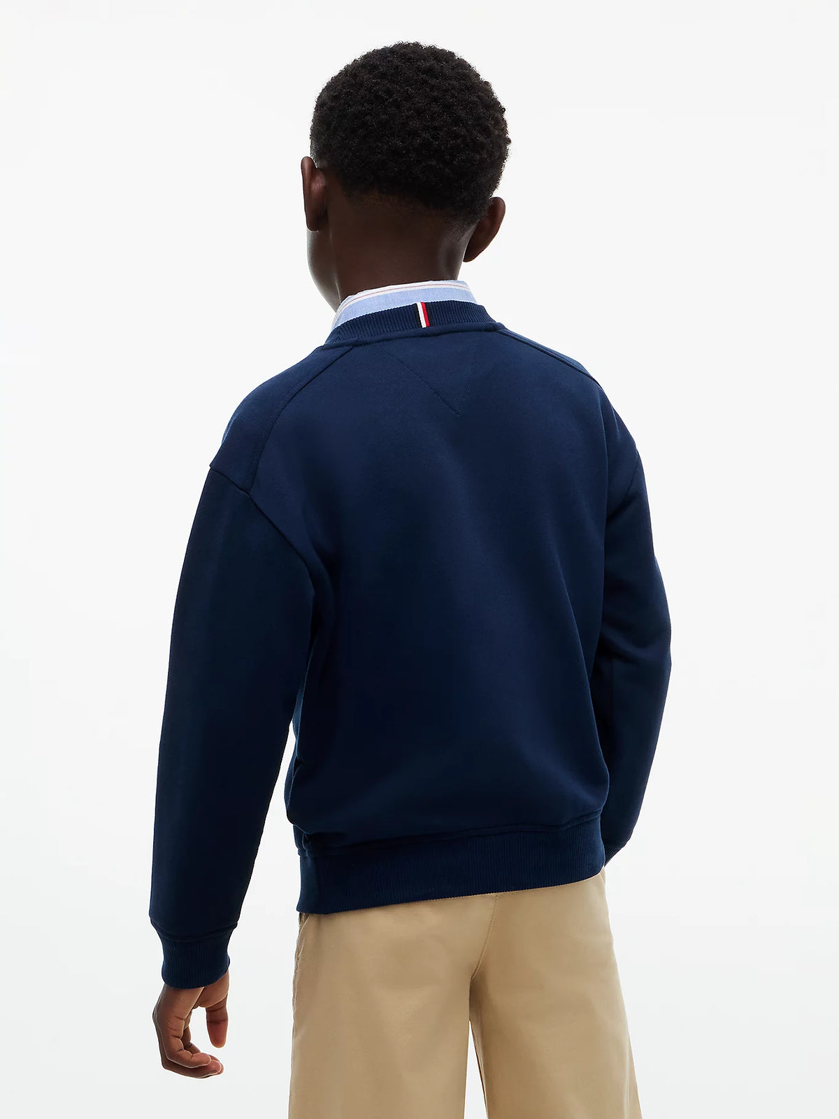 Tommy Hilfiger Brand love crewneck sweater Dark blue