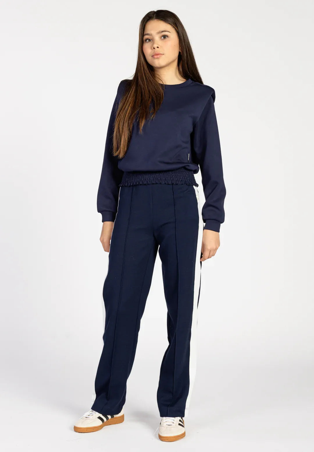 Ai&ko Trousers 193923 dark navy