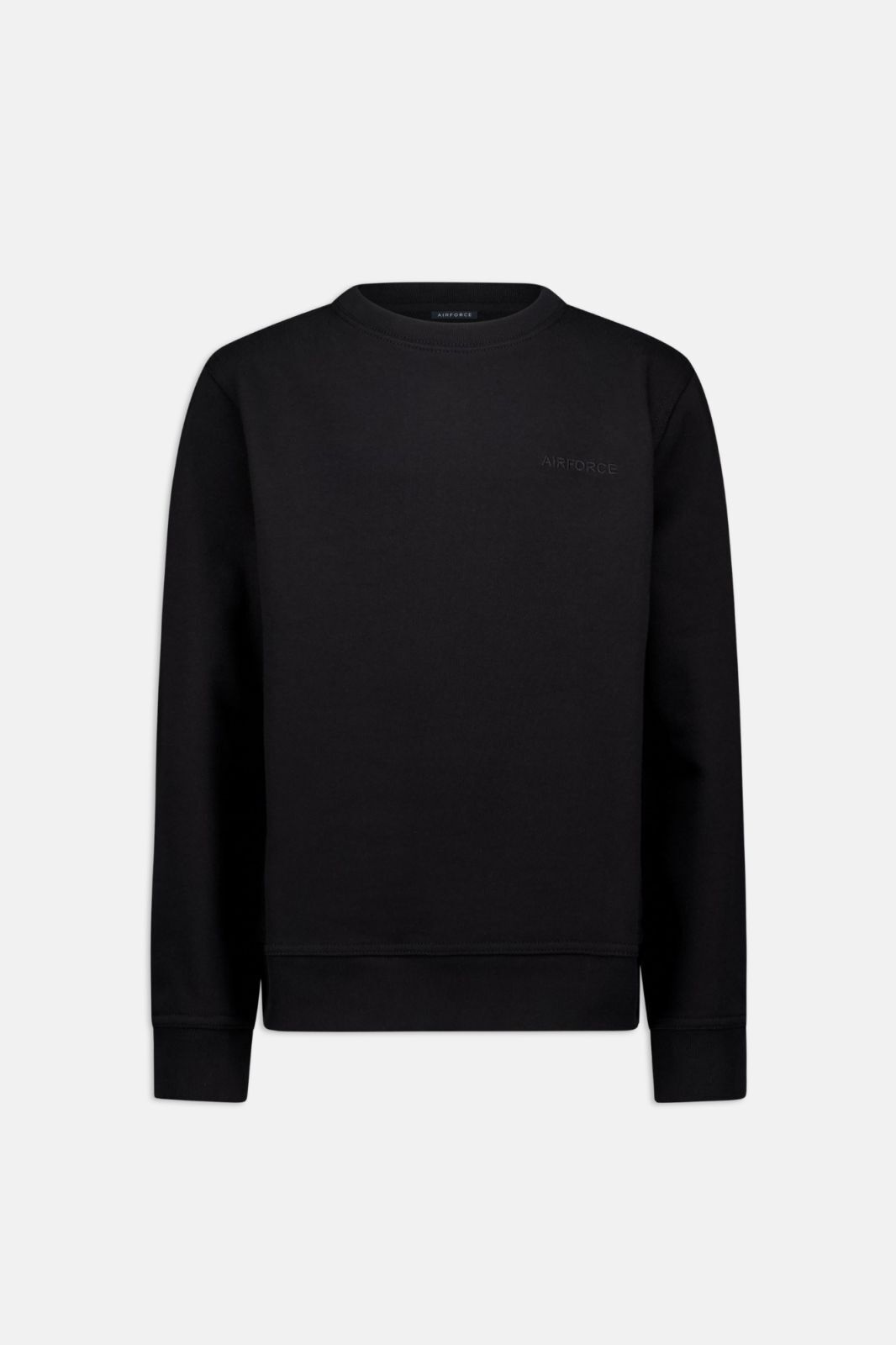 Airforce Faded round sweater True black\paloma grey