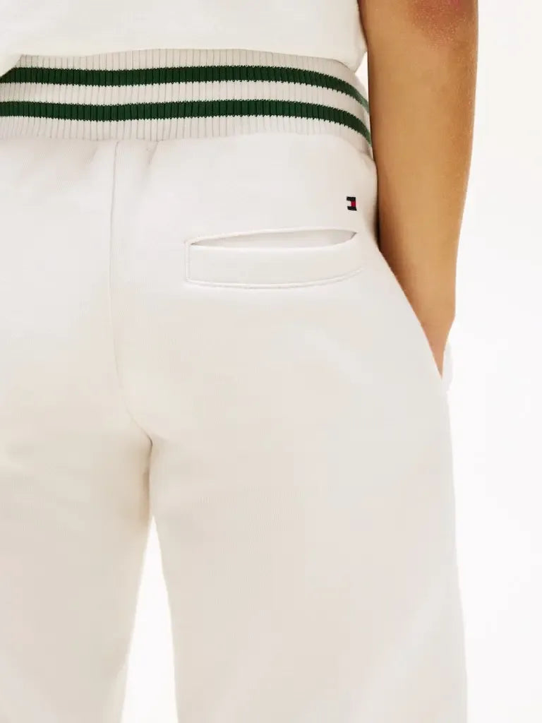 TH script graphic sweatshorts
