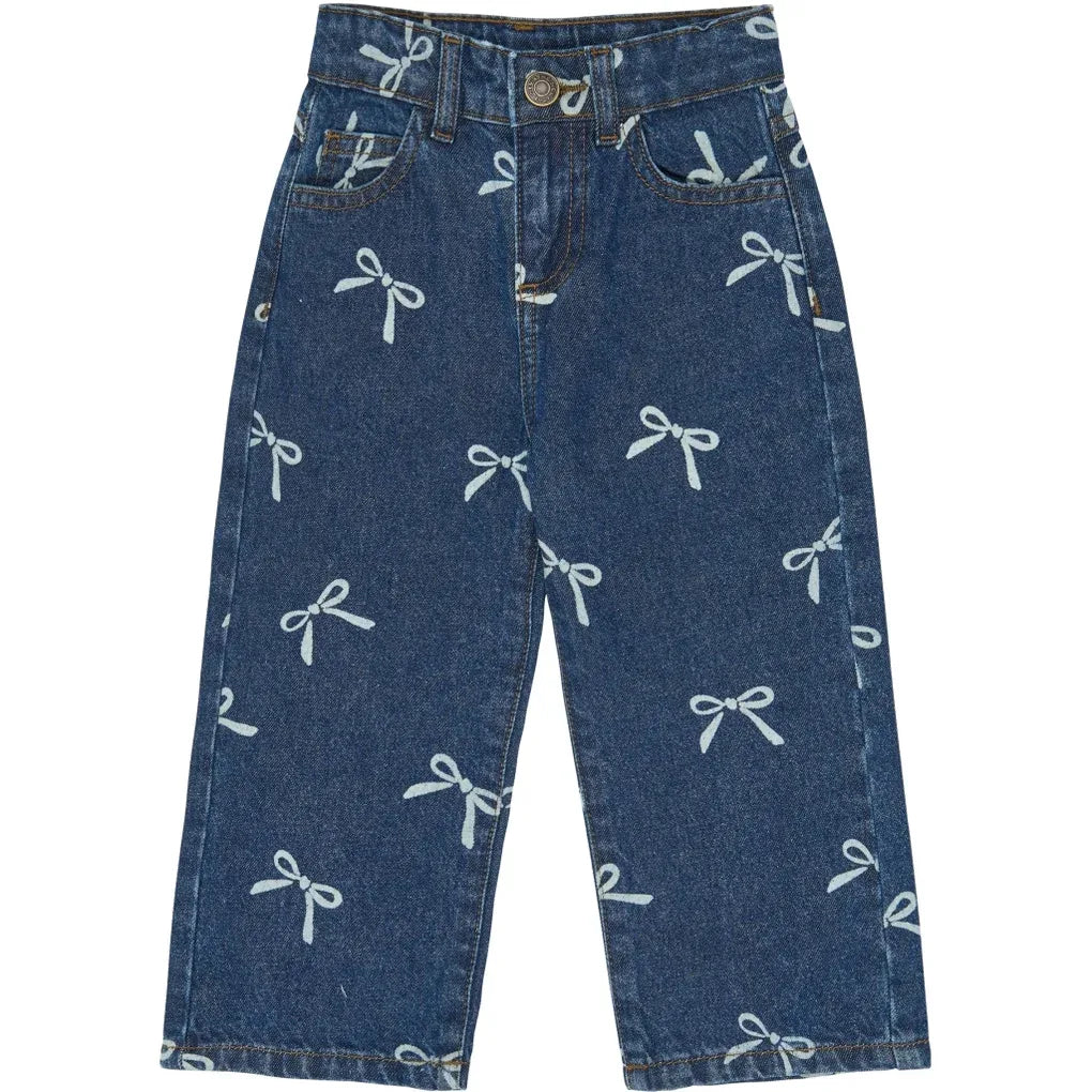 The New Siblings TNSTVinaya Regular Fit Jeans Medium blue denim aop