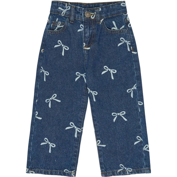 The New Siblings TNSTVinaya Regular Fit Jeans Medium blue denim aop