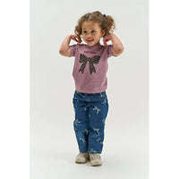 The New Siblings TNSTVinaya Regular Fit Jeans Medium blue denim aop