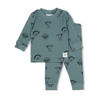 Feetje Jack Snack - Premium Sleepwear by Feetje Petrol