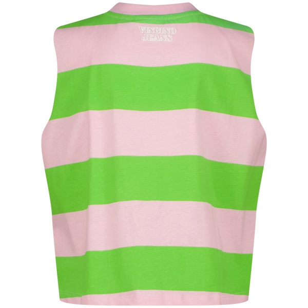 Icon-stripe top T-Shirt