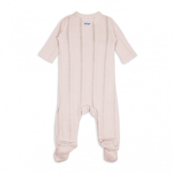 Lodger Jumper Pointelle Powder
