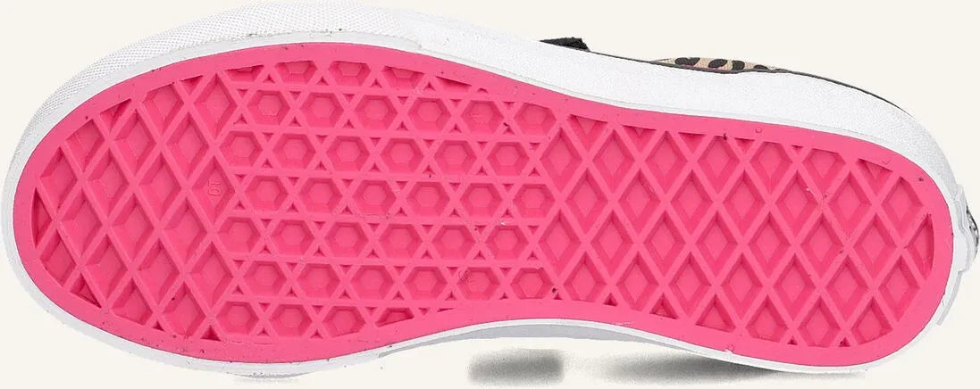 Vans Old Skool V LEOPARD POP Pink velvet/black