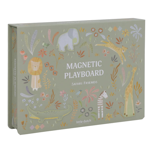 Little Dutch Magnetisch speelbord - Safari Friends FSC