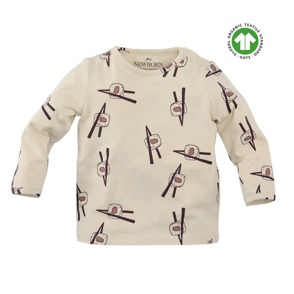 Z8 Quirijn longsleeve Vanilla cream/aop