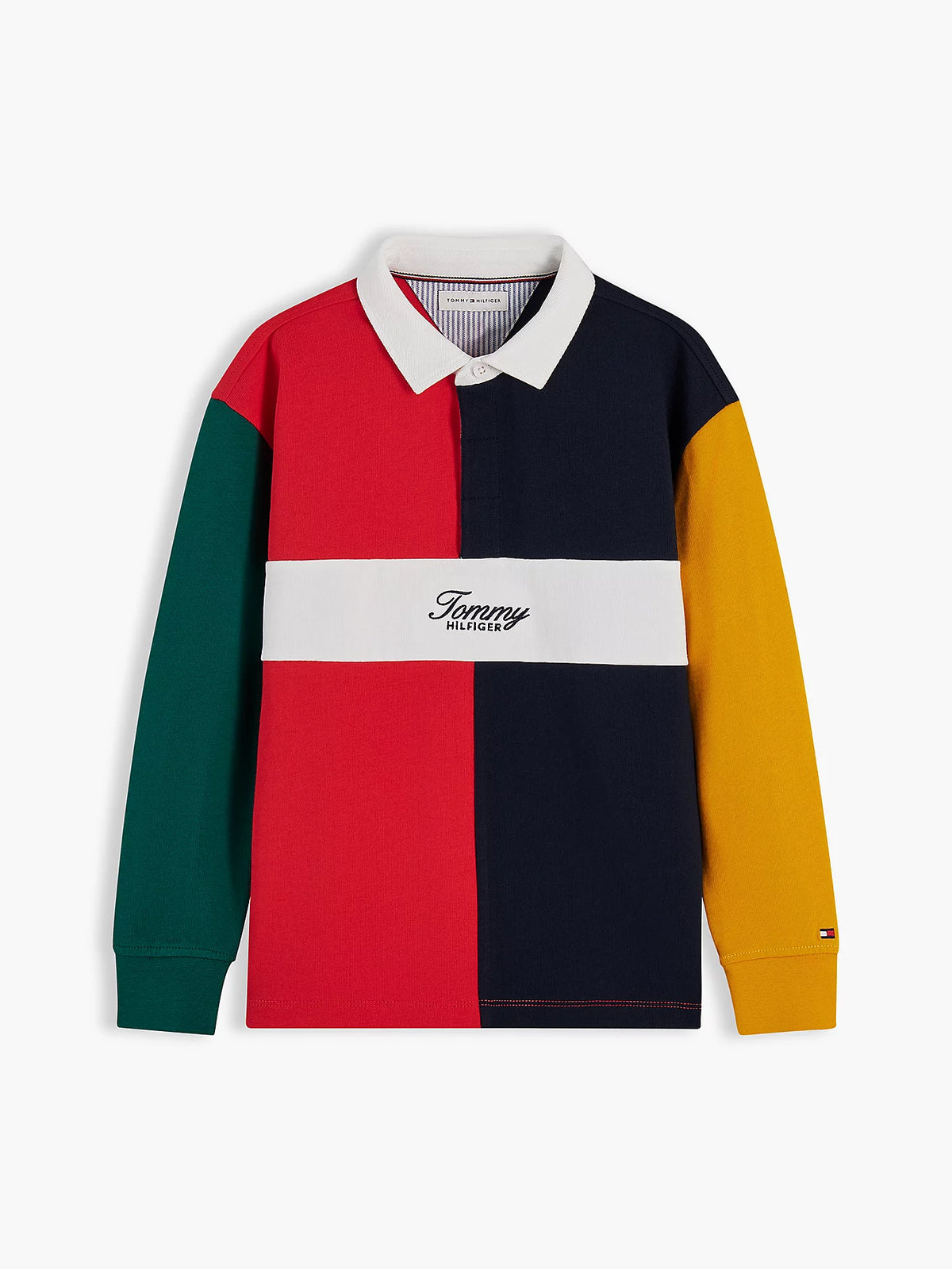 Tommy Hilfiger Rugby polo Red glare blocking