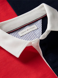 Tommy Hilfiger Rugby polo Red glare blocking