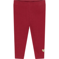 The New Siblings TNSBYanni Rib Leggings Rio red tn