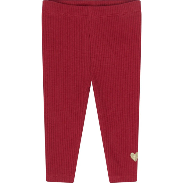 The New Siblings TNSBYanni Rib Leggings Rio red tn