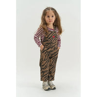 The New Siblings TNSTFro L_S Rib Tee Gardenia striped
