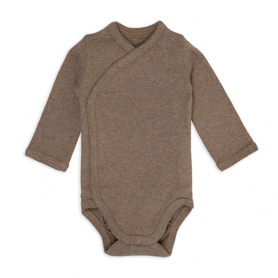 Lodger Romper LS Melange Buffalo