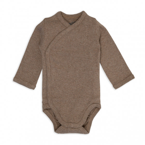Lodger Romper LS Melange Buffalo
