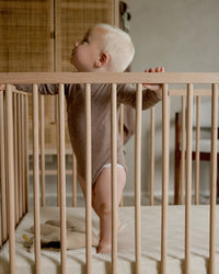 Lodger Romper LS Melange Buffalo