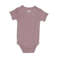 Lodger Romper SS Solid Rose