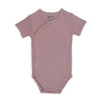 Lodger Romper SS Solid Rose