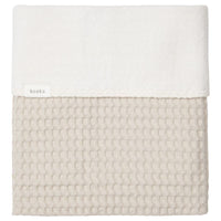 Ledikantdeken cotton fleece wafel Amsterdam