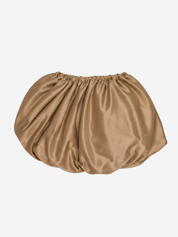 Satin Balloon Skirt