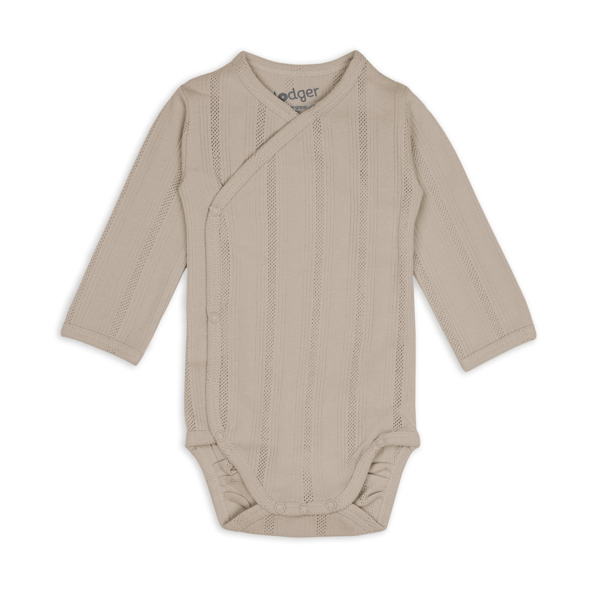 Lodger Romper LS Pointelle Shell