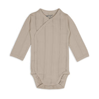 Lodger Romper LS Pointelle Shell