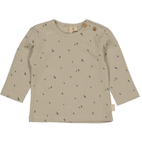 Levv Leon shirt Aop grey sketch