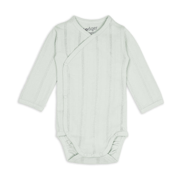 Lodger Romper LS Pointelle Silk
