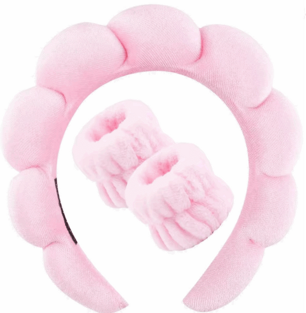 Skincare Cloud Puff Set Pink